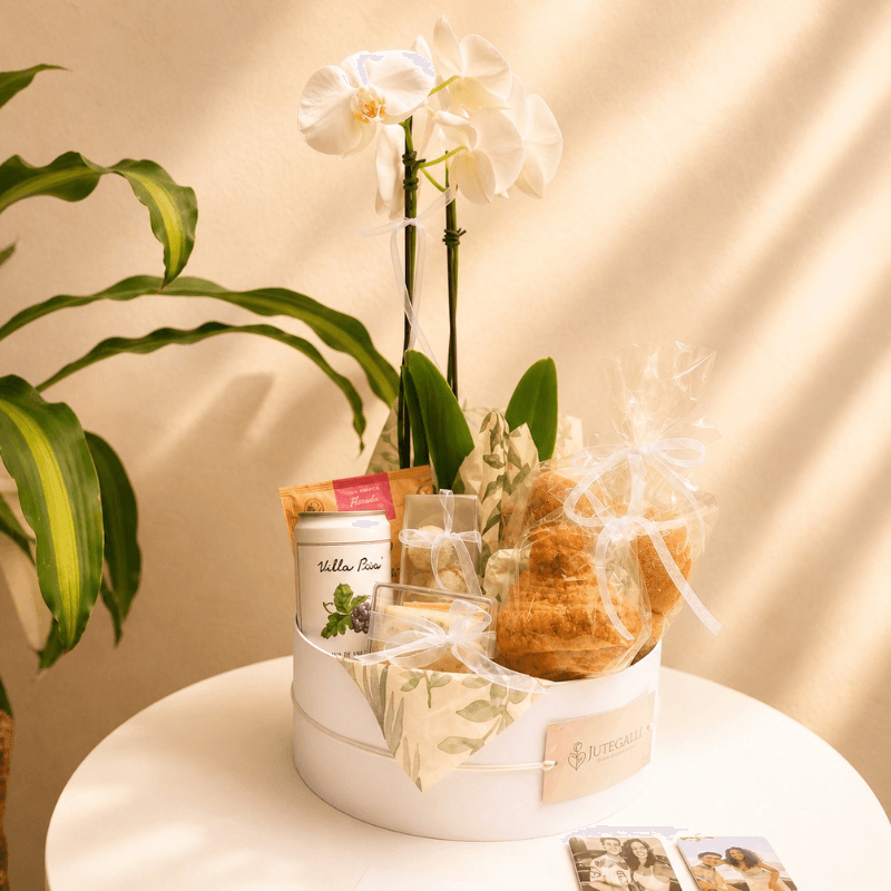 Cesta de Café Orquídea da categoria Cafá da Manhã foto do produto