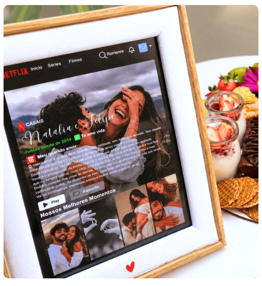 Miniatura 2 do produto Quadro Netflix Personalizado